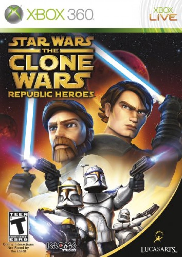 Star Wars The Clone Wars Republic Heroes XBOX360-MARVEL Image