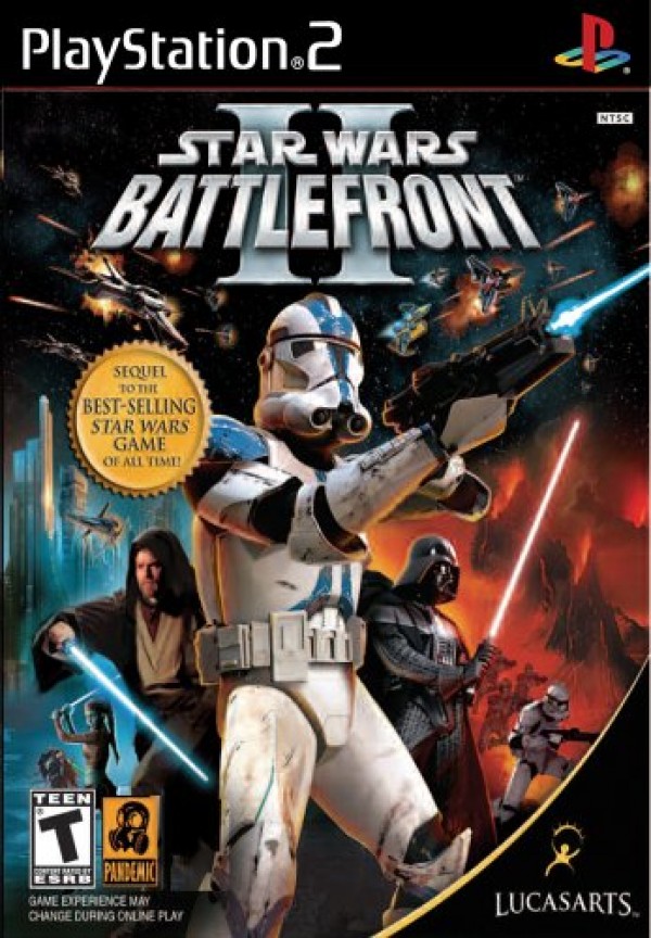 Star Wars Battlefront II (Classic 2005) 4 player splitscreen on PC