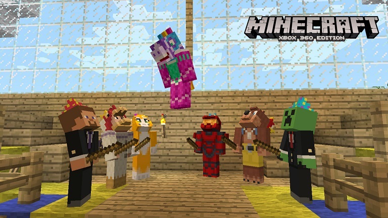 Minecraft: Xbox 360 Edition ganha skins de Halo e outras por DLC