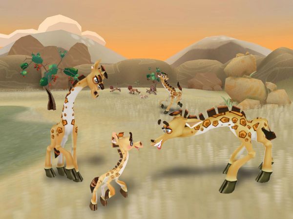 pictures of animals in africa. Sim Animals Africa Features