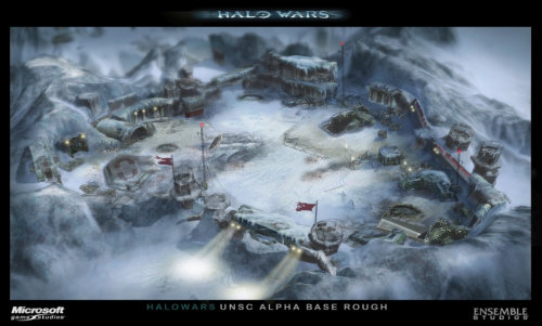 halo concept art. Halo Wars Concept Art