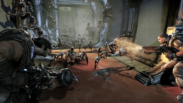 Gears of War 3 Split Screen Coop - New Kind of Glowie (Xbox 360) 