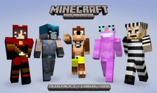Co-Optimus - News - Four New Minecraft 360 Skins Revealed, Along