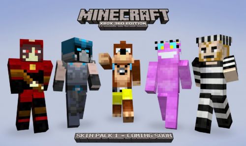 Minecraft (Xbox 360): NEW SKIN PACK 3 DLC REVIEW 