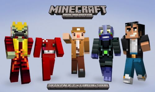 All Minecraft Xbox 360 Edition Skins and Skin Packs 