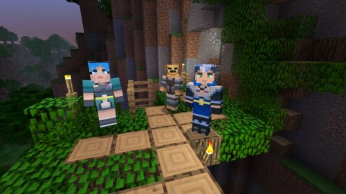 Co-Optimus - News - New Images of Minecraft's Skin Pack 2 DLC Released,  Minecraft Co-Op Night Event Announced