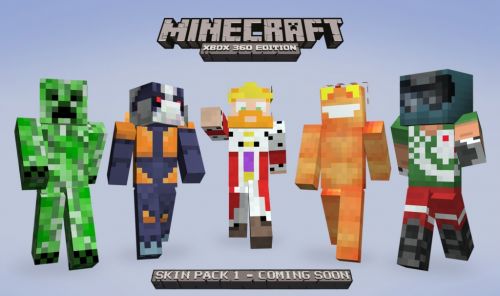 Minecraft Xbox 360 Edition, New Skin Pack 1