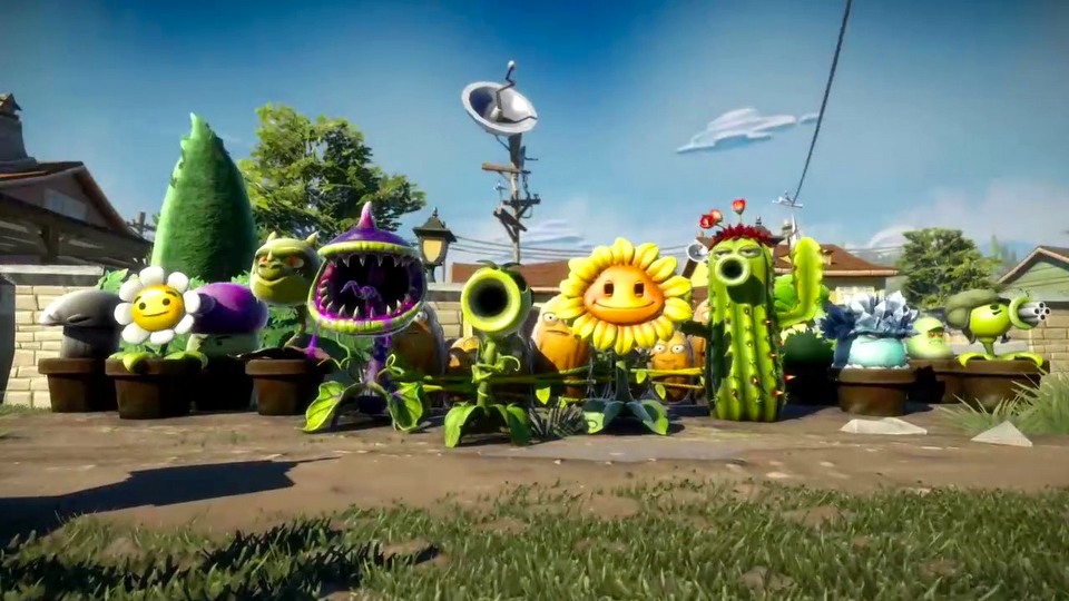 PlayStation E3 2014, Plants vs. Zombies: Garden Warfare