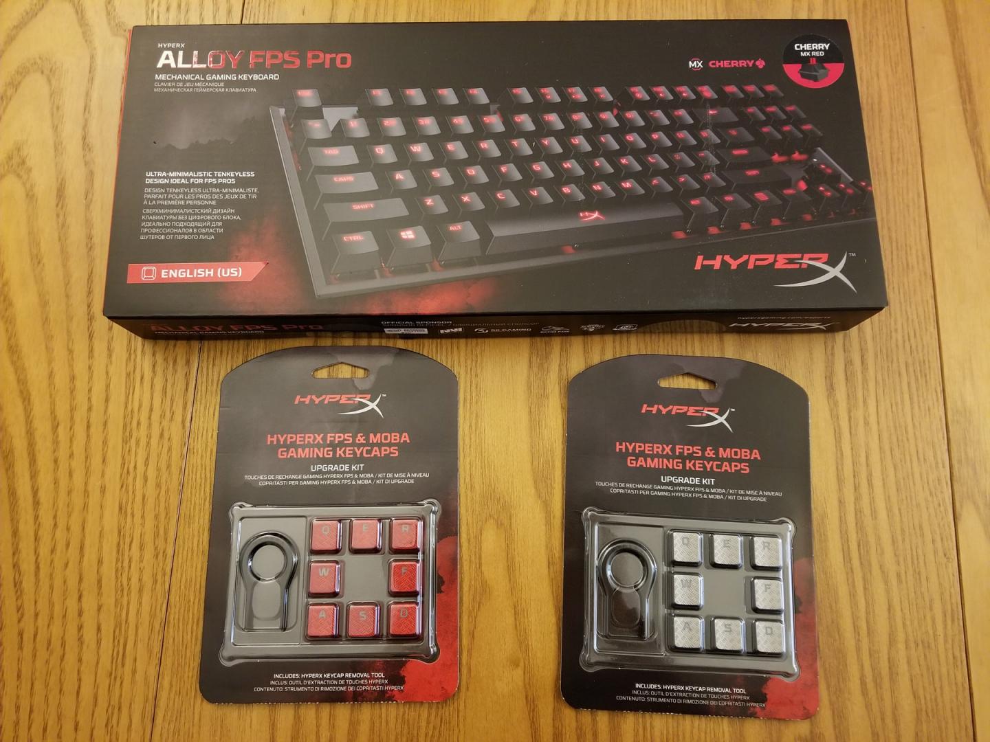 Hyperx Alloy Fps Pro Tenkeyless Mechanical Gaming Keyboard Cherry Mx Red Red Led