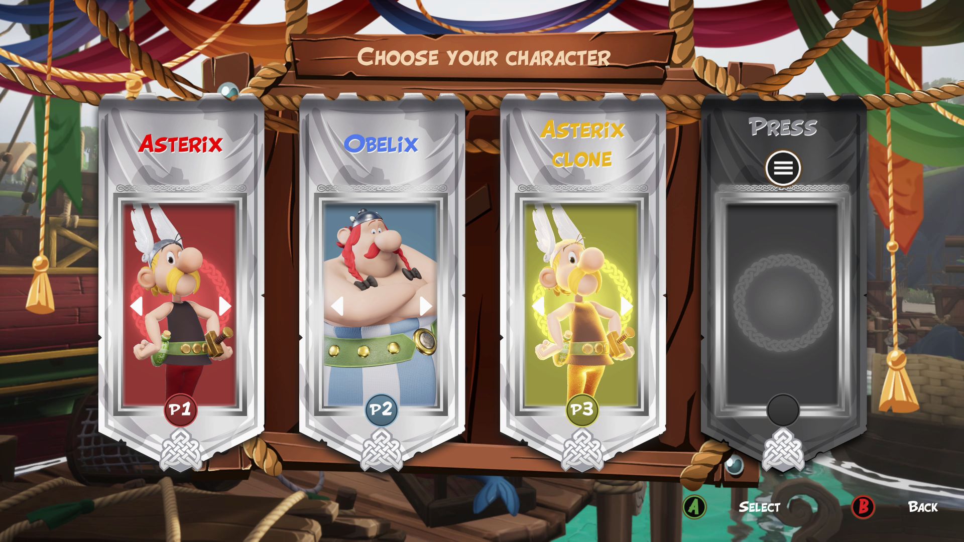 Asterix and Obelix XXXL The Ram from Hibernia Xbox Series X Character Select