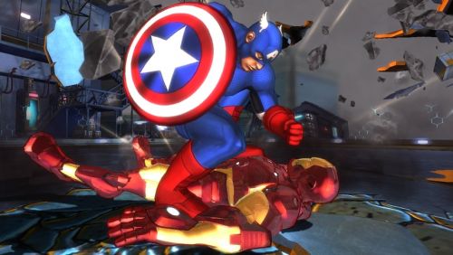 Avengers Battle for Earth Captain America