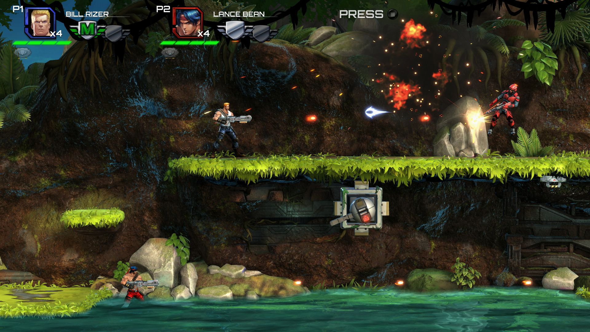 Contra Operation Galuga Demo Xbox