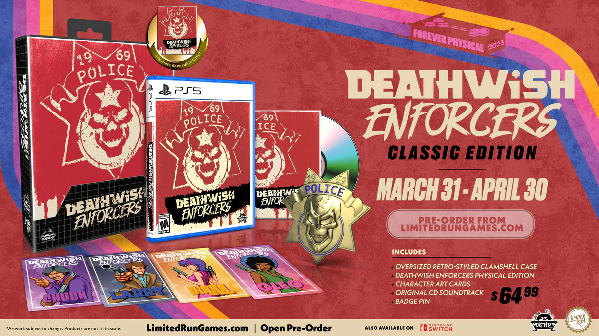 Deathwish Enforcers Classic Edition PlayStation 5