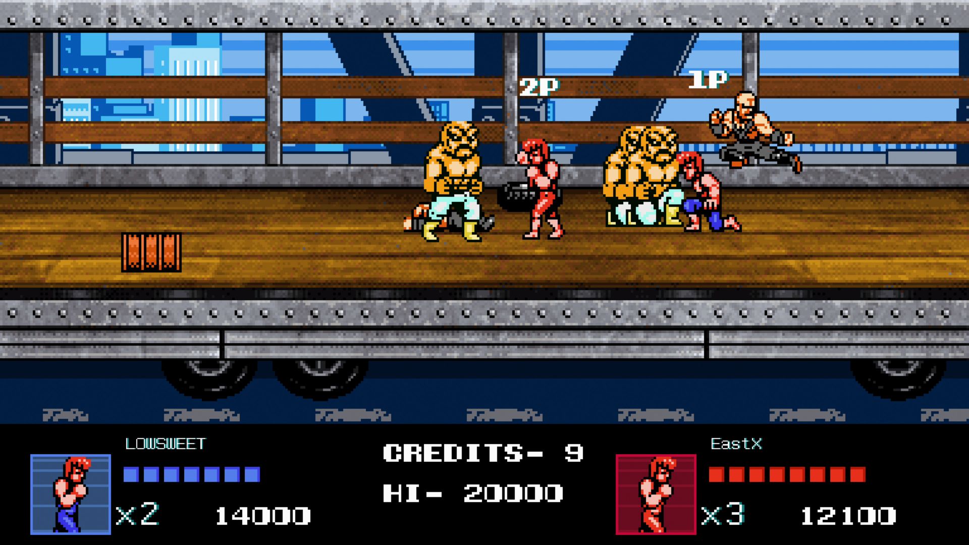 Double Dragon IV PlayStation