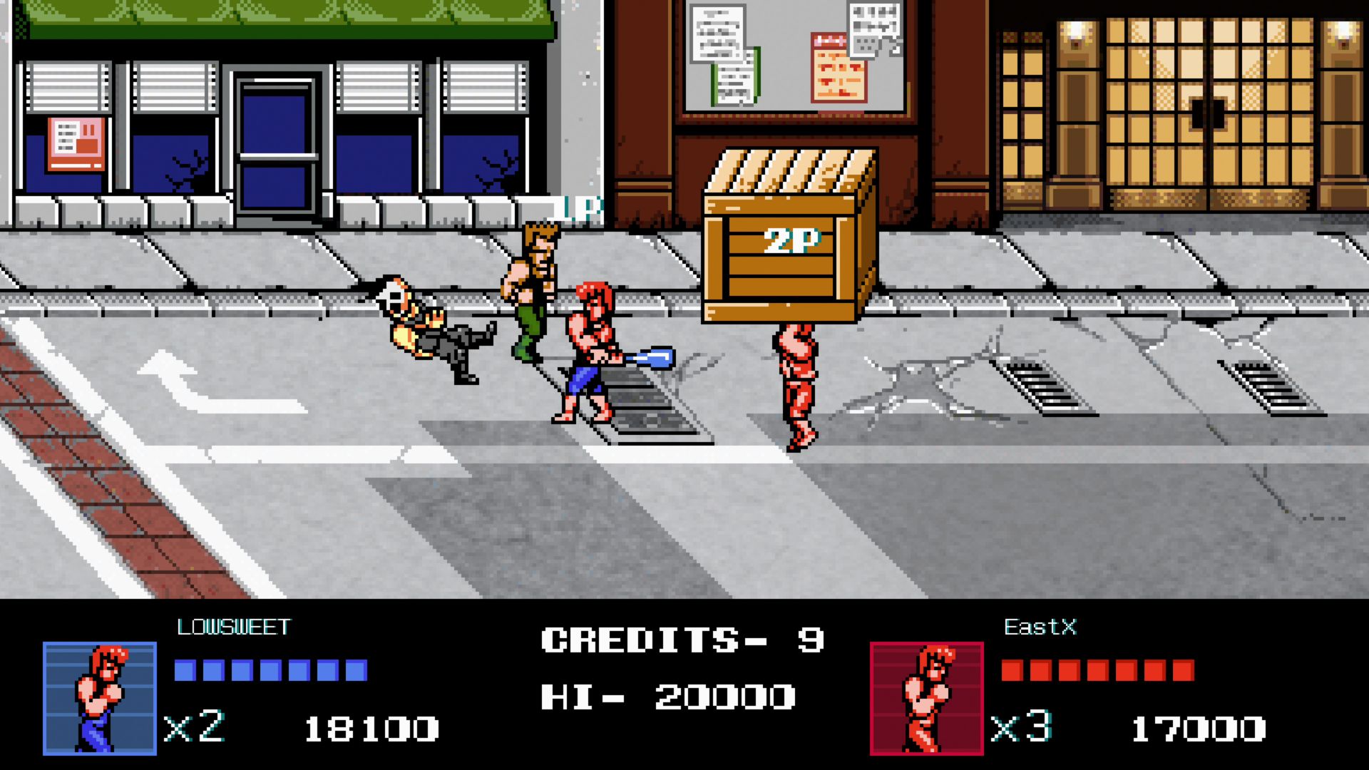 Double Dragon IV PlayStation