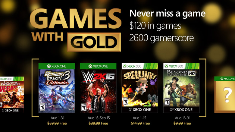 Co-Optimus - News - August Xbox Live Games with Gold to Include Two Co-Op  Titles