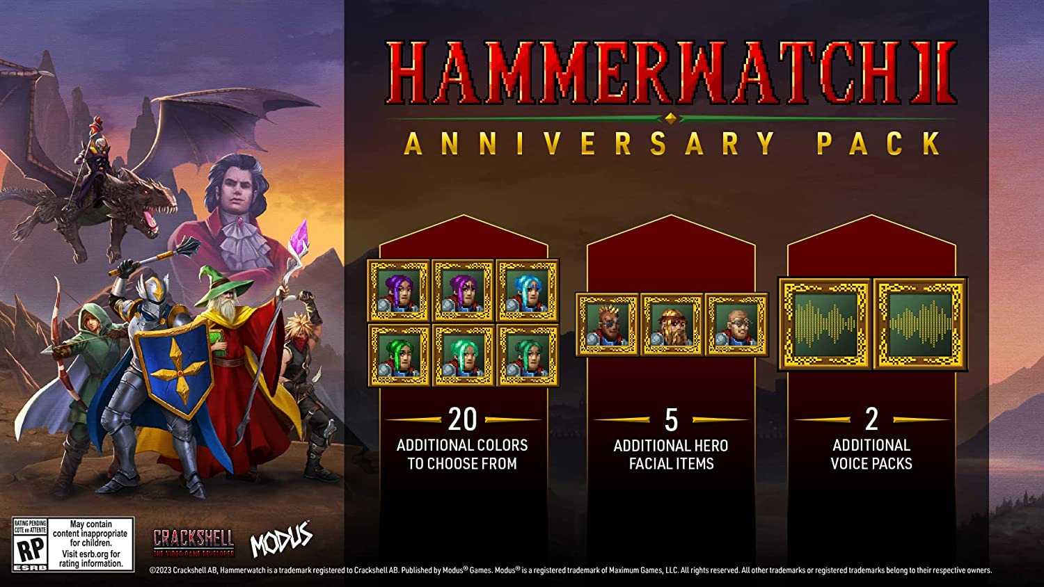 Hammerwatch II Anniversary Pack