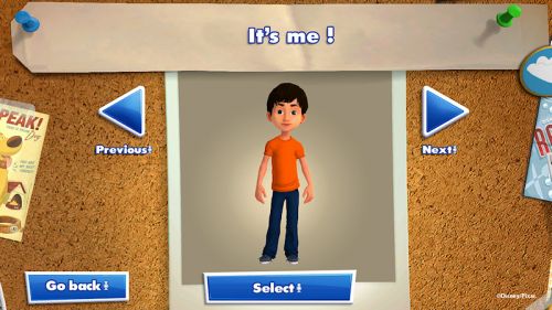 Kinect Rush Character Creator