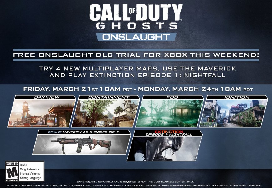 Free Call of Duty: Ghosts Multiplayer Demo Coming to PS3 and PS4 This  Weekend