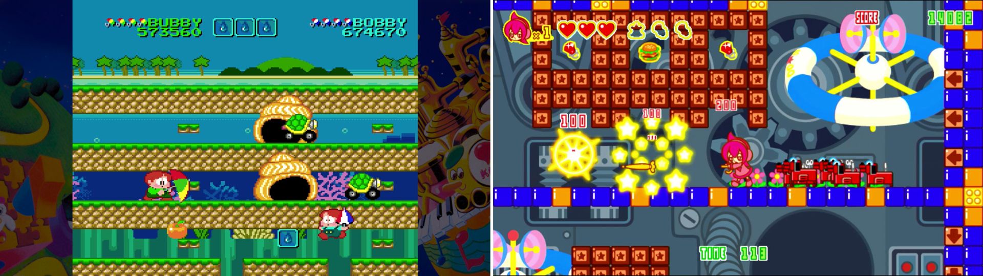 Parasol Superstars 2 screenshots