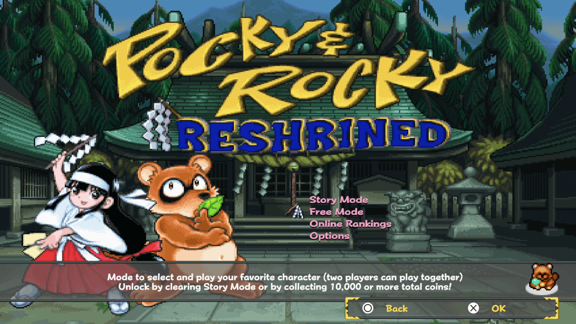 Pocky & Rocky Reshrined