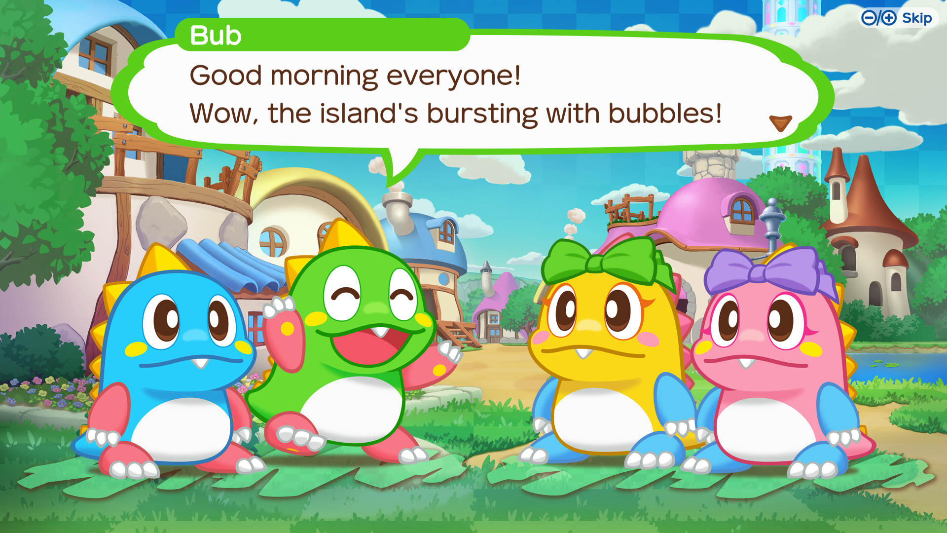 Puzzle Bobble Everybubble Story announcement screenshot