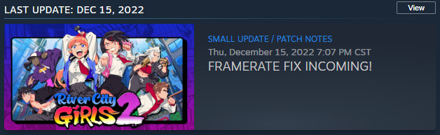 Steam announcement December 15