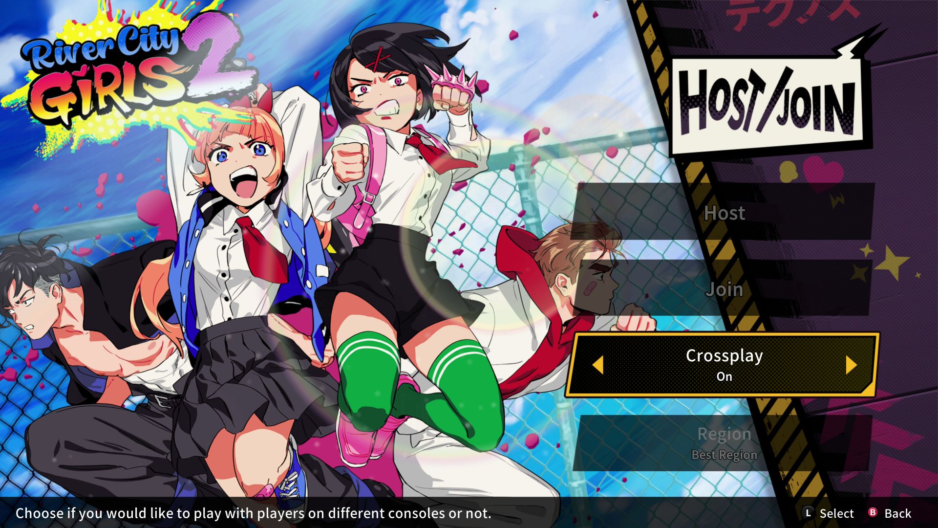 River City Girls 2 Online Multiplayer Host Join Crossplay Xbox