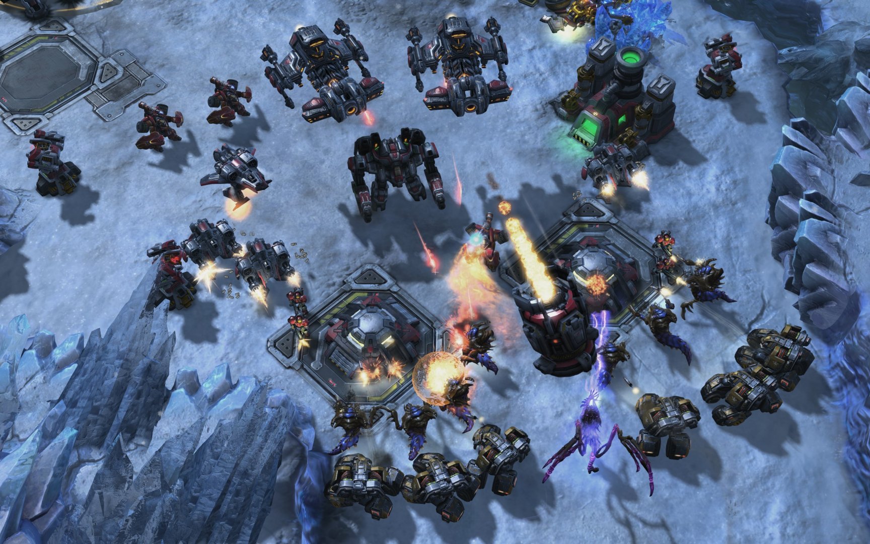 StarCraft 2: CRAZY GAMES - 1v1 with Co-op Commanders! 