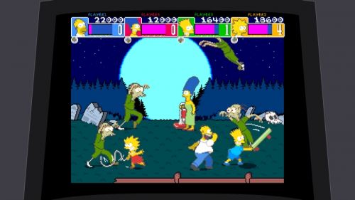 Simpsons Arcade Graveyard