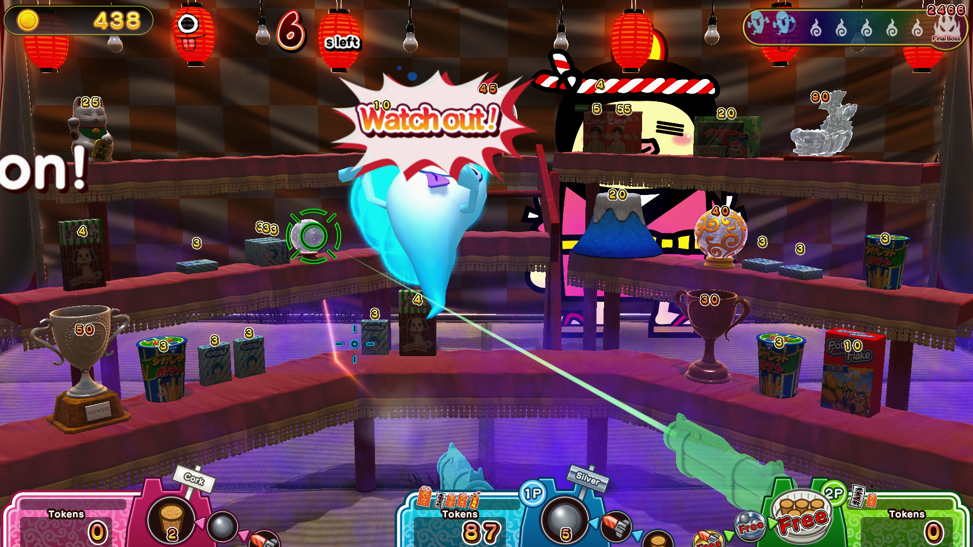 Spooky Spirit Shooting Gallery Switch Carnival Mode