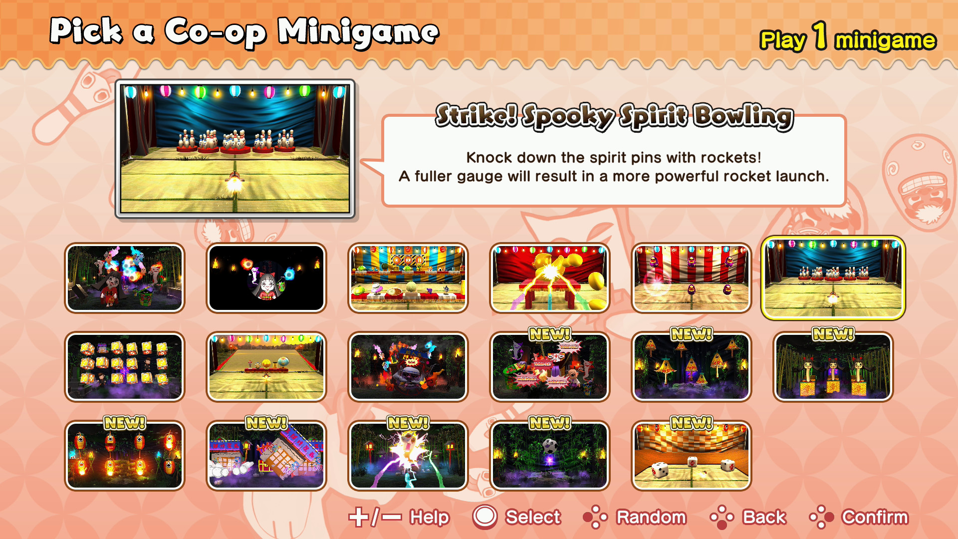 Spooky Spirit Shooting Gallery Switch Co-op Minigames