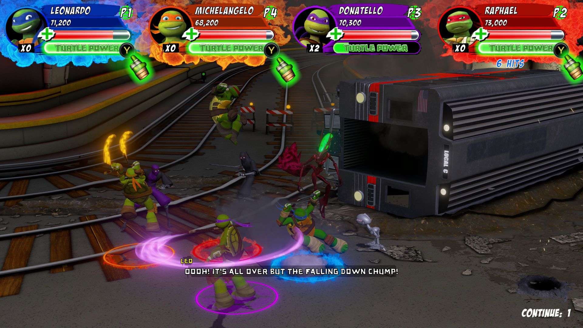 TMNT Arcade Wrath of the Mutants Xbox Series X
