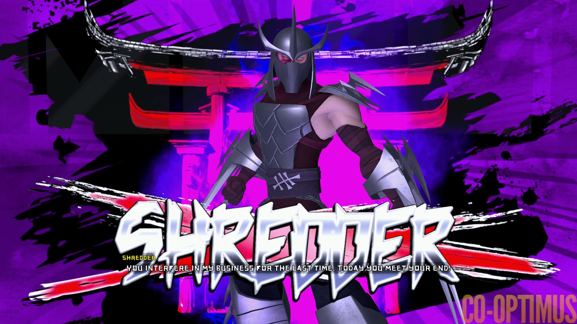 TMNT Arcade Wrath of the Mutants Shredder