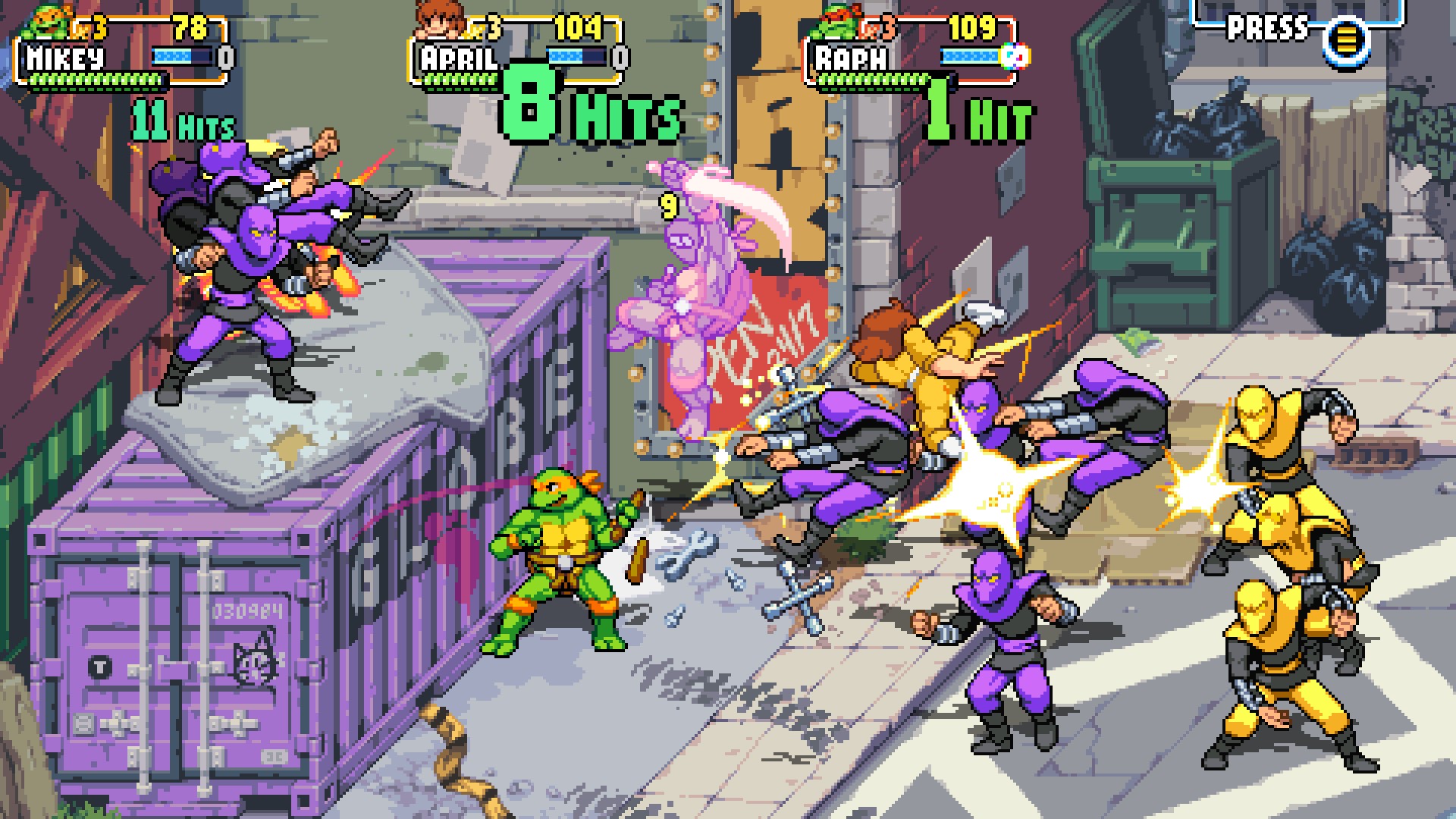 Teenage Mutant Ninja Turtles Shredder's Revenge for Steam