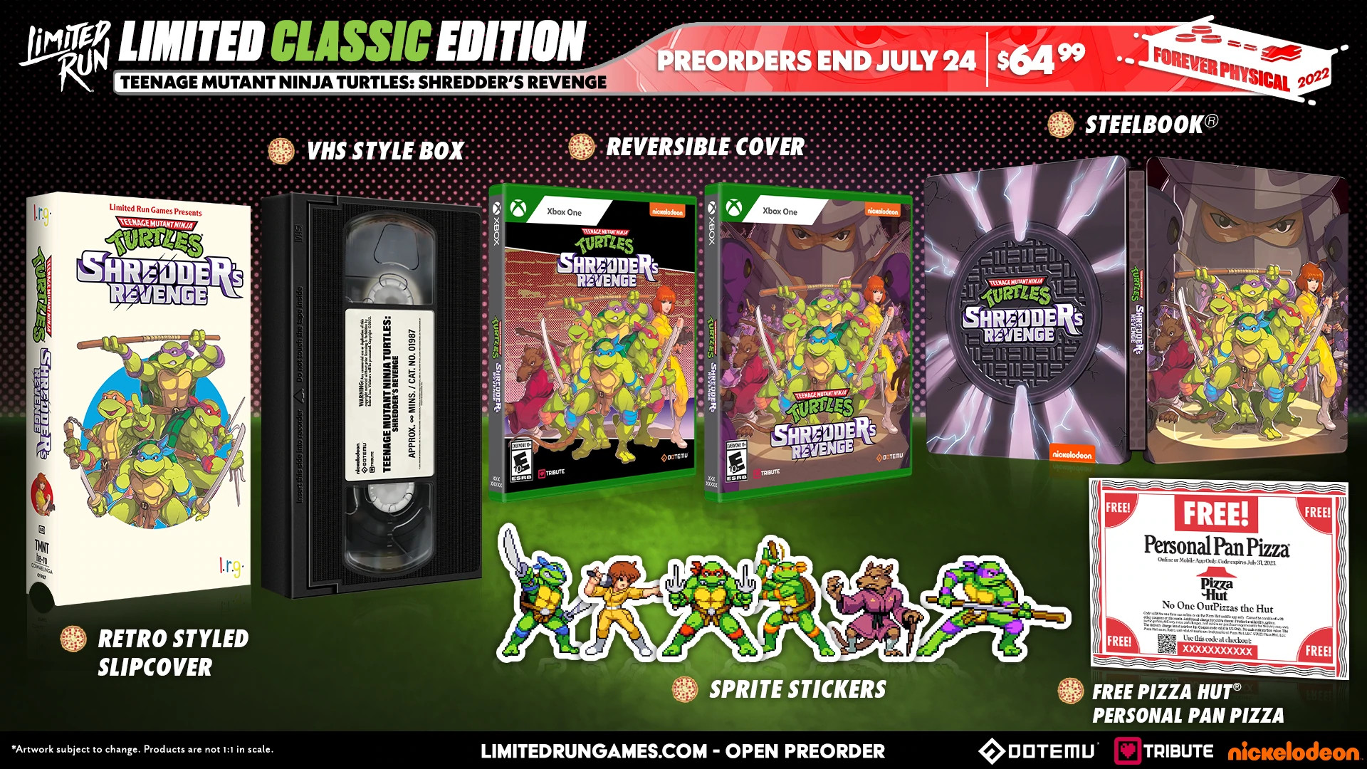 TMNT Shredder's Revenge Limited Classic Edition