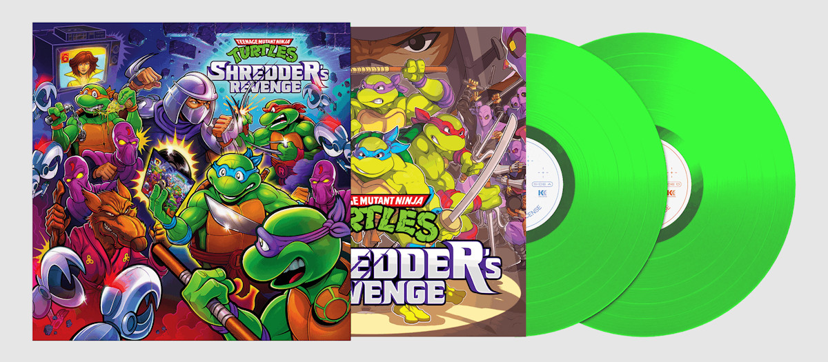 TMNT Shredder's Revenge Soundtrack Limited Vinyl Edition