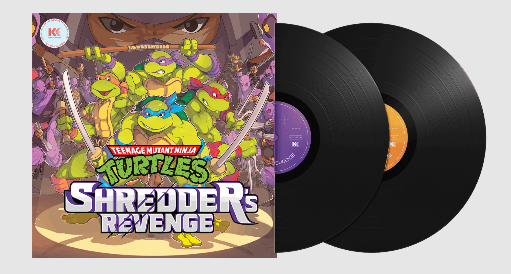 TMNT Shredder's Revenge Soundtrack Standard Vinyl Edition