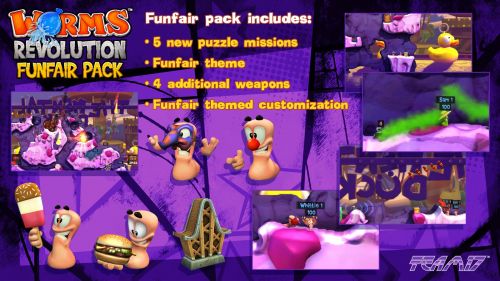 Worms Revolution Funfair Pack DLC
