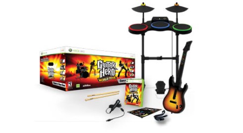 Nintendo Wii Guitar Hero: World Tour Bundle - $99