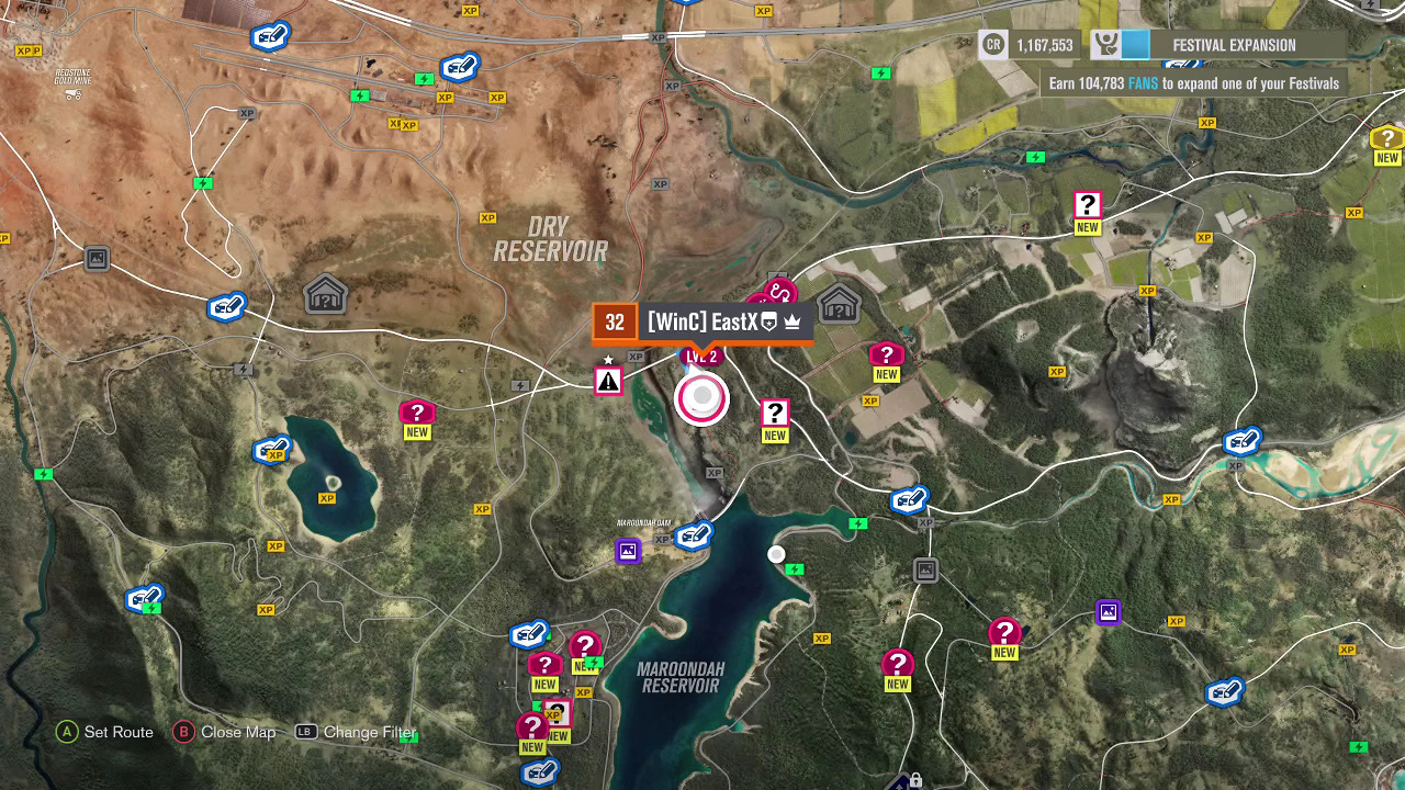 Where is Horizon 3 festival site in Forza Horizon 5?