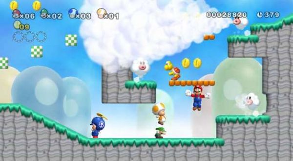 new super mario bros wii multiplayer