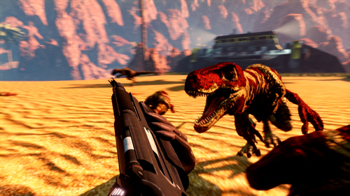 Dinosaurs with style are featured in Orion: Prelude - Two New Screenshots  Released