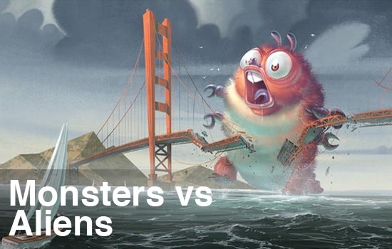 Monsters vs Aliens N PS2