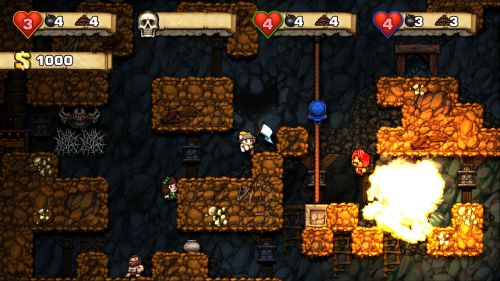 Spelunky on PS Vita and PS3, PlayStation.Blog