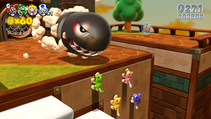 Does Super Mario 3D World + Bowser's Fury have online multiplayer?