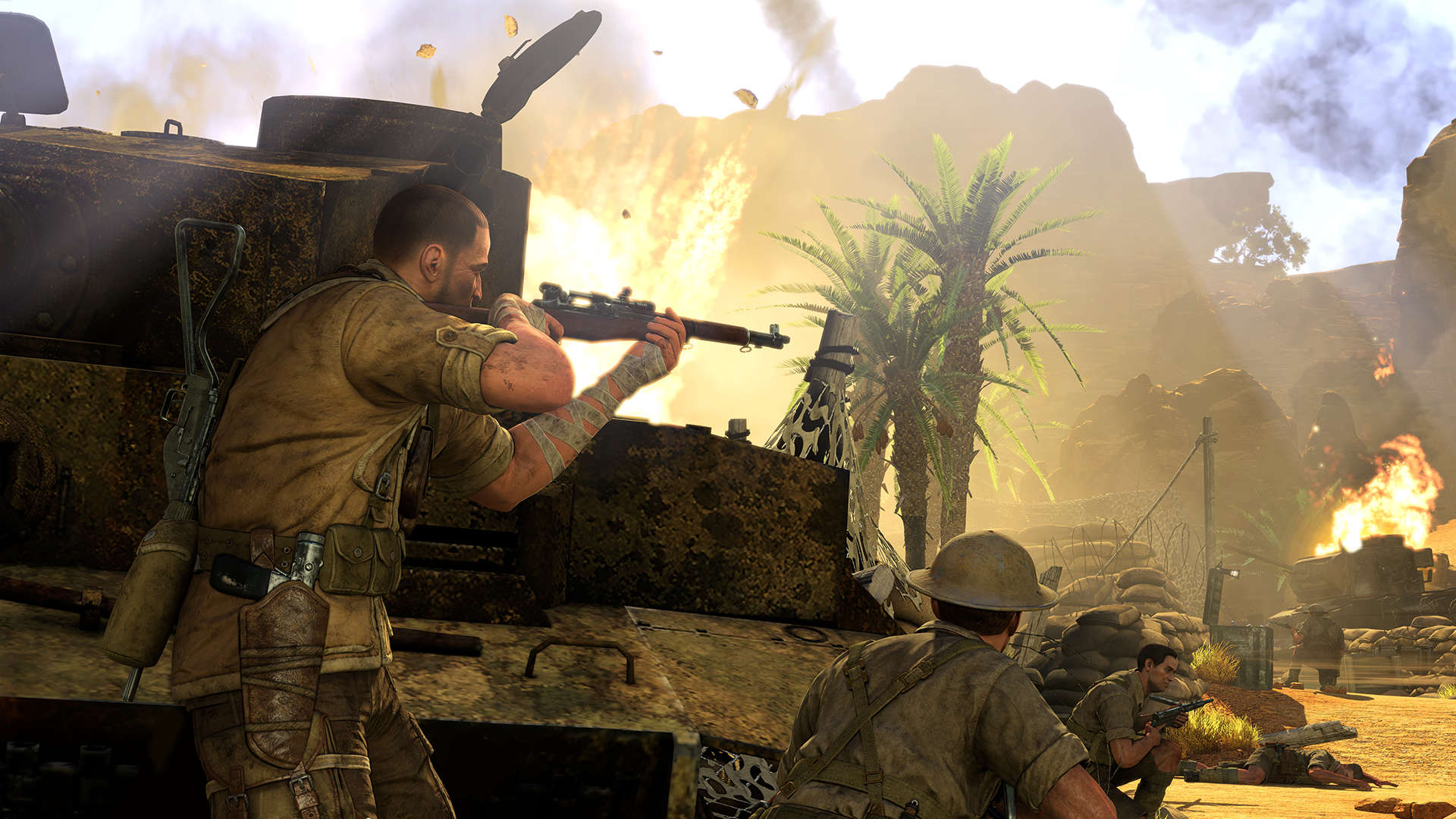 [E3 2014] - Sniper Elite 3 Hands on Co-Op Demo