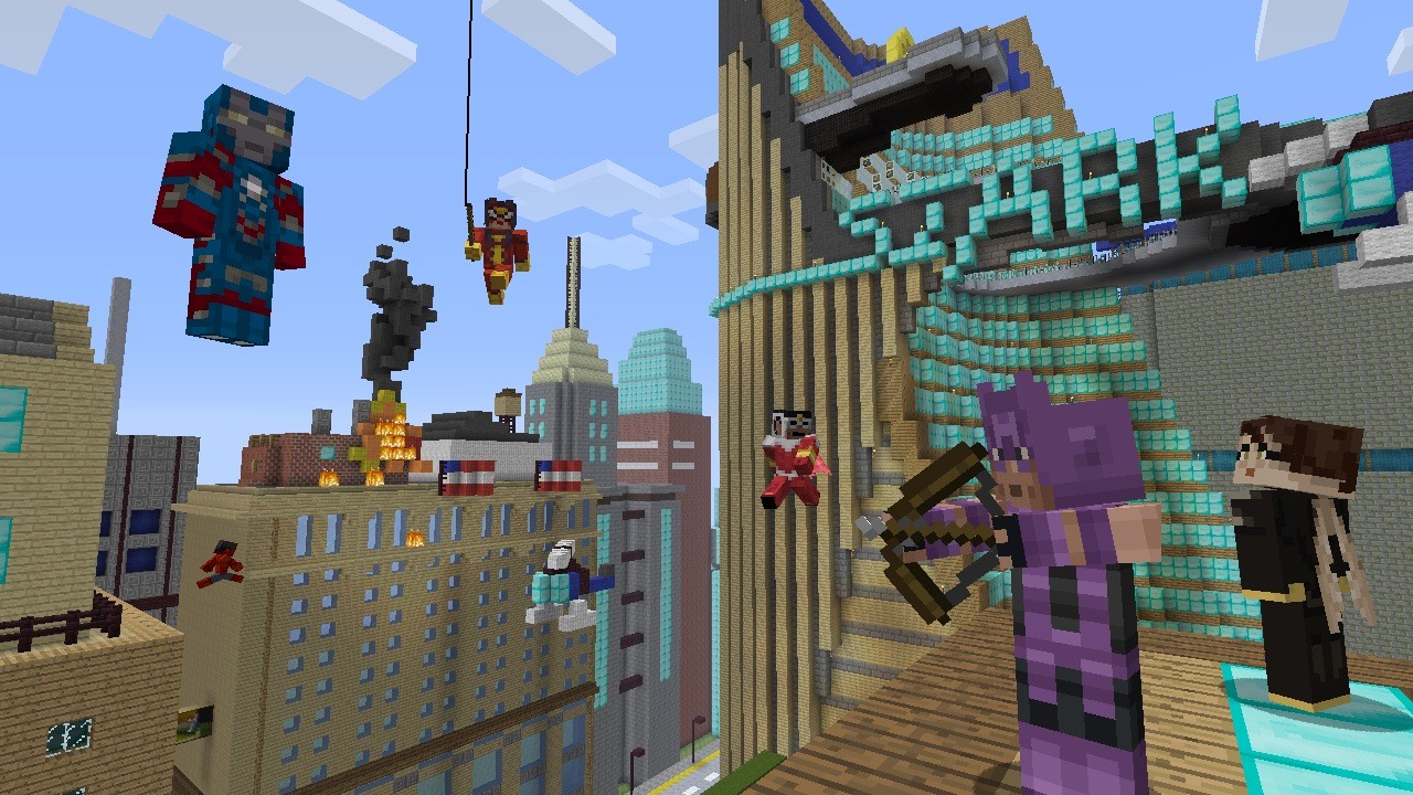 Co-Optimus - News - New Images of Minecraft's Skin Pack 2 DLC Released,  Minecraft Co-Op Night Event Announced