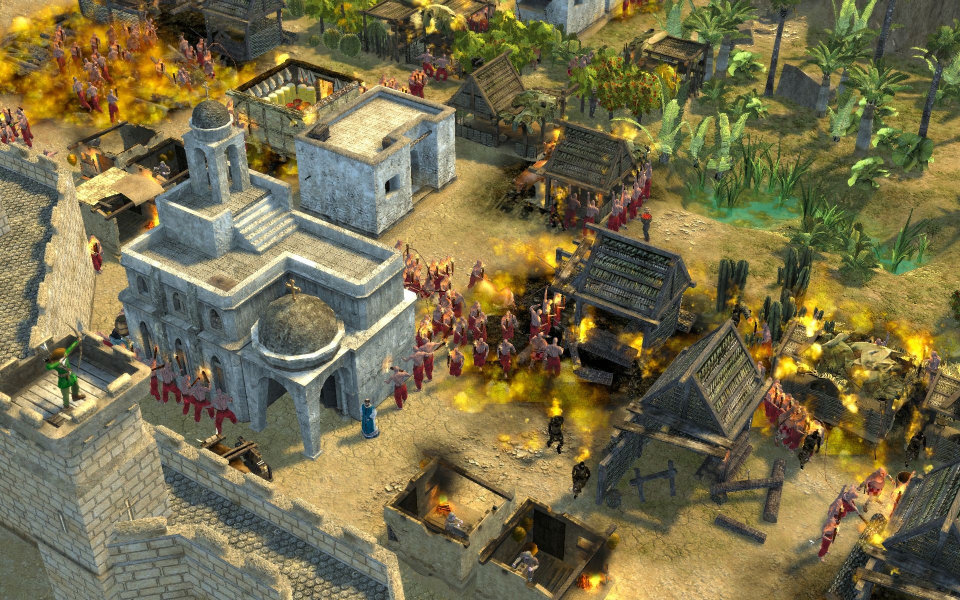 playing stronghold crusader online