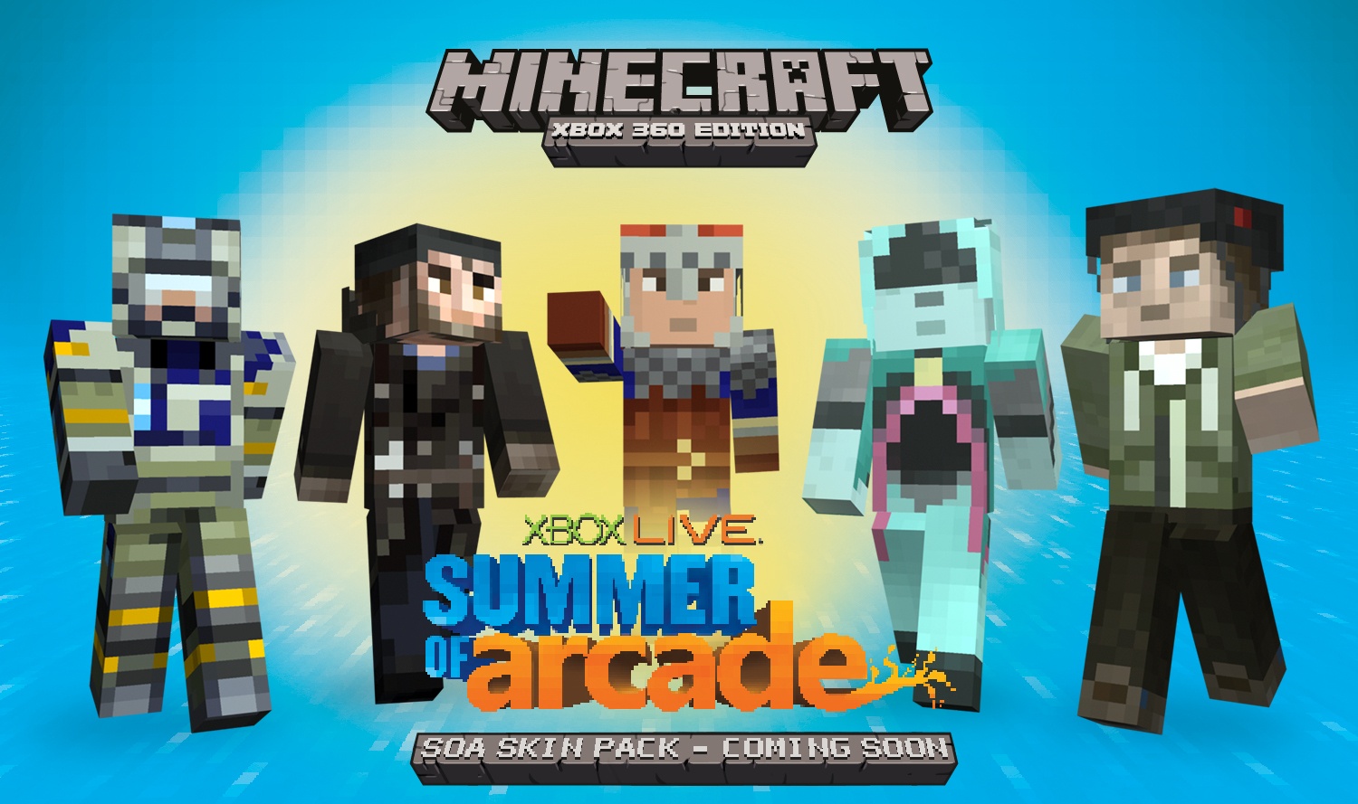 More Minecraft skins announced – XBLAFans